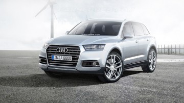 Audi Q7 va fi prezentat în ianuarie 2015, la Detroit